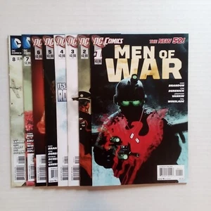 Men of War #1-8 Complete Set (2011) DC Comics -Joe Rock and the Easy Company- - Picture 1 of 9