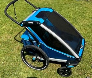 Thule Chariot Cross 2 multisport buggy/trailer - jogger & bike kit, infant sling - Picture 1 of 23