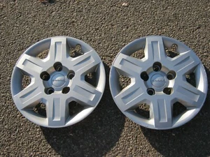 Factory 2008 to 2013 Grand Caravan 16 inch bolt on hubcaps wheel covers - Picture 1 of 24