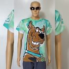 Scoobydoo! Men's Tye Dye Graphic Tshirt Short Sleeve Regular Fit Size M Multicol