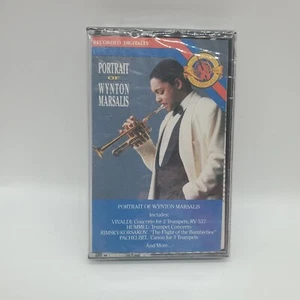 WYNTON MARSALIS – PORTRAIT OF WYNTON MARSALIS CASSETTE FACTORY SEALED - Picture 1 of 4