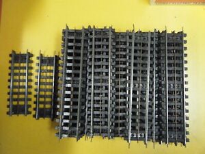 Lionel Super O Straight Track 29pcs & 2 -1/2 Sections VG+