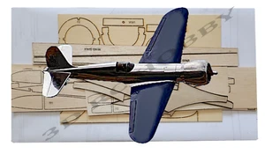 Hughes H-1 Racer 32" Wingspan RC Airplane Short Kit Balsa & Ply + Plans - Picture 1 of 3