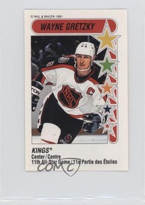 1991-92 Panini Album Stickers Wayne Gretzky #327 HOF