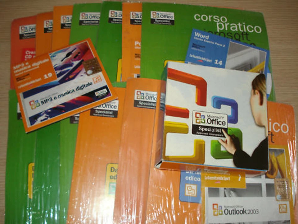 Lote 14 CD ROM Microsoft Office Corso Práctico Computer - Imagen 1 de 1