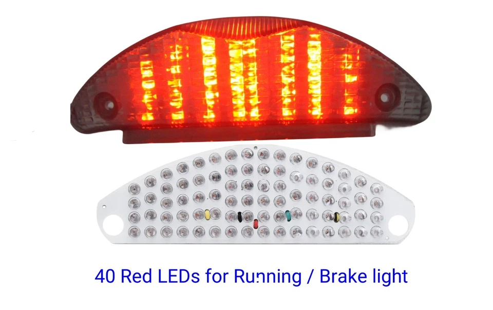 Lanterna traseira LED para BMW 2005-2006-2007 R 1200GS Adventure;02-08 R1200GS; - Imagem 1 de 4