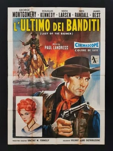 DER LETZTE DER BANDITEN Poster Plakat Montgomery Last of the Badmen Western 154 - Bild 1 von 1
