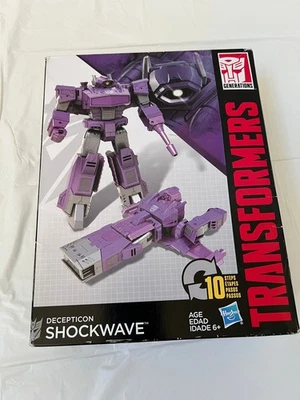 Figura de acción Transformers Generations Shockwave exclusiva de Walgreens (nueva) Foto 1 de 4