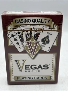 Tarjetas de juego marca Vegas, calidad de casino. Elección profesional. Pack precintado. - Imagen 1 de 4