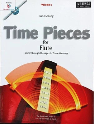 Time Pieces for Flute Vol. 1 with C.D. by Ian Denley - Image 1 of 2