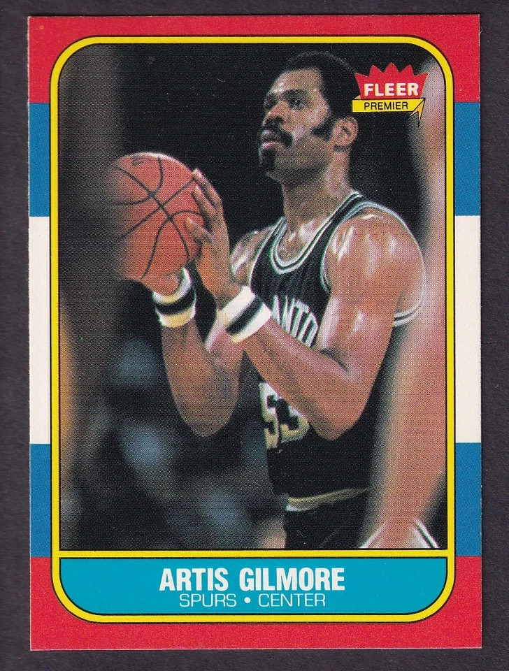 1986/87 FLEER ARTIS GILMORE CARD NO:37 NEAR MINT CONDITION - Image 1 of 1