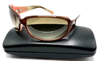 Gafas de sol envolventes rectangulares marrón OLIVER PEOPLE KALI OTPI Foto 1 de 4