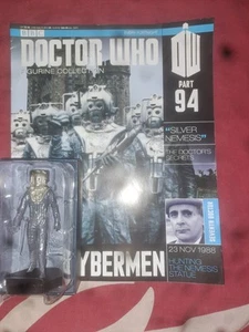 Doctor Who Eaglemoss Figurine Collection 94 Silver Nemesis Cyber Leader Cyberman - Picture 1 of 1