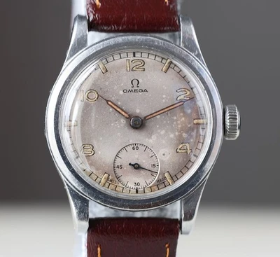 1939 OMEGA Military 31mm Men WRISTWATCH Ref. 2165A Cal. 26.5 T3 Manual SERVICED Foto 1 de 4