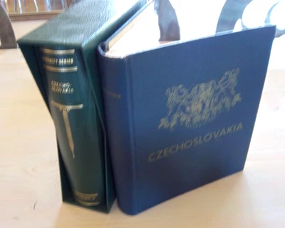 Checoslovaquia Lote de 2 Álbumes Colección en Libros Especializados - MNH y Usado Foto 1 de 4