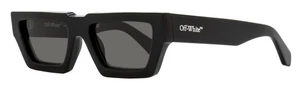 Off-White Rectangular Manchester Sunglasses OERI129 1007 Black 54mm - Picture 1 of 3