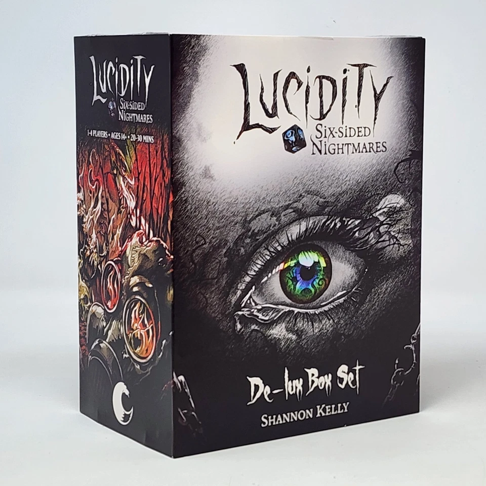 Lucidity De-Lux Box Set Kickstarter Fox Tale 2018 Horror Dice Game Brand NEW - Image 1 of 4