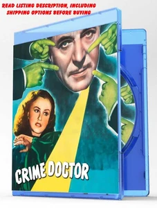 CRIME DOCTOR 10 MYSTERY MOVIE REMASTERED MOVIE BLU-RAY HD NOT DVD WARNER BAXTER - Bild 1 von 1
