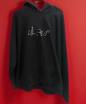 LIL PEEP COME OVER WHEN YOU'RE SOBER CONCERT PULLOVER HOODIE MENS SIZE 2XL - Image 1 of 4