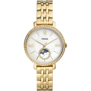 Fossil Gold Womens Analogue Watch Jacqueline ES5167 - Picture 1 of 7