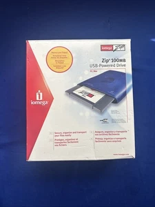 Iomega 100 Mo lecteur USB zippé dans sa boîte PC/Mac non testé - Photo 1/19