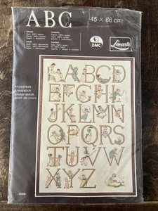 Lanarte Jessa Holland Cross Stitch Kit  33226 ABC Alphabet Sampler 45 x 66 cm - Picture 1 of 3