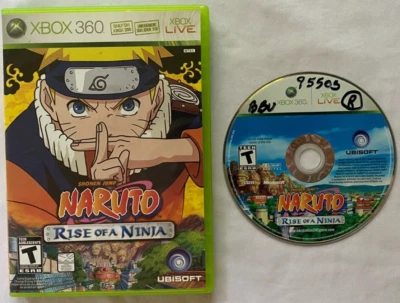 Naruto: Rise of a Ninja (Microsoft Xbox 360, 2007) Good Condition No Manual - Image 1 of 4
