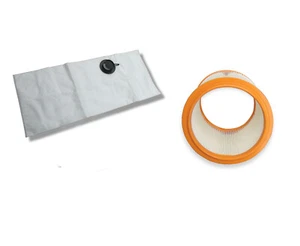 5 Vacuum Cleaner Bags + 1 Washable Filter for Nilfisk Alto Wap SQ 450-21 - Picture 1 of 1