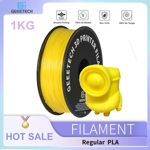GEEETECH Consumables PLA Yellow 1.75mm 1KG/Roll For 3D Printer Filaments - Picture 1 of 7