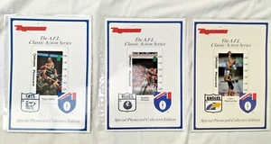 Scarce Vintage AFL Phone Card Collection Ablett Snr Geelong Carlton West Coast - Picture 1 of 13