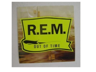 2 Rem Poster Flat Out Of time up R.E.M - Image 1 of 4