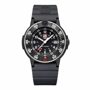 Luminox 43mm Original Navy SEAL 3000 Series Black/White Dial Black Rub Strap Set - Bild 1 von 9