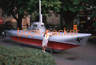 Altes orig. Foto-Dia/Vintage slide: Ein-Mann-U-Boot Biber Potts Park Minden 80er