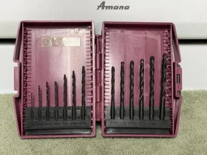 KONVOLUT 13-TEILIGES BOHRER-SET IM KUNSTSTOFFVERSCHLUSS AUFBEWAHRUNGSKOFFER - Bild 1 von 1