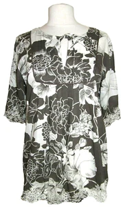 PHASE EIGHT floral boho top blouse UK 16 IMMACULATE - Picture 1 of 3