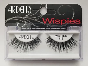 (LOTE DE 40) Pestañas Ardell Glamour 113 Pestañas Falsas AUTÉNTICAS Ardell Wispies - Imagen 1 de 1