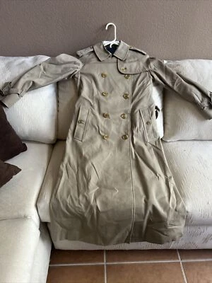 Vintage Burberry Prorsum Belted Double Breasted Trench Coat W/ Wool Liner 6pet - Image 1 of 4