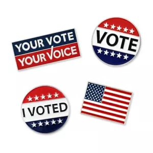 PinMart's Vote 4-Pin Set - Bild 1 von 2