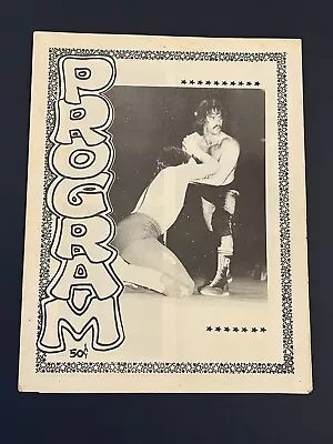 RARE Stan Lane Bobby Eaton Dundee Championship Memphis Wrestling Program WWE 26 - Image 1 of 4