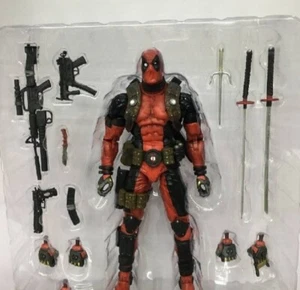 Marvel X-Men Deadpool Ultimate Collector's 8" Action Figure Model ***Buy 2 ge - Picture 1 of 8