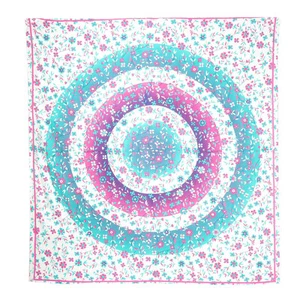 Colorful Floral Mandala Tapestry Room Bedspread Wall Hanging Art Deco Tapestry - Picture 1 of 9
