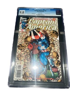 CAPTAIN AMERICA #8 MARVEL COMIC 1998 CGC 9.8 - Picture 1 of 8