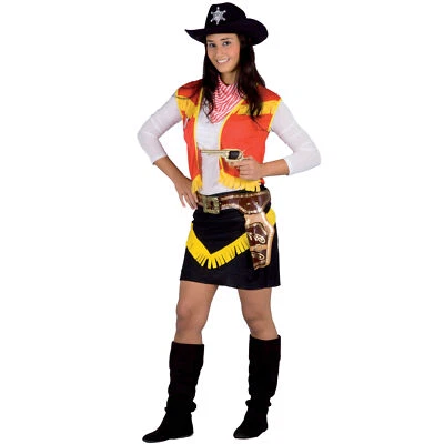 Ciao Del West Costume Donna Taglia Unica - Immagine 1 di 4