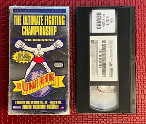 Vintage Ultimate Fighting Championship The Beginning VHS 1994 UFC 1 Tape MMA - Picture 1 of 5