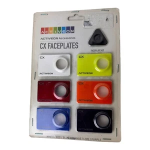 Activeon CX Faceplate Kit Model CCA10W Personalize Camera White Lime Red Blue - Picture 1 of 2