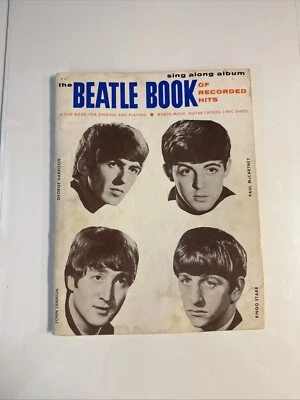1964 The Beatles Book Of Recorded Hits Sing Along Album Sheet Music  Ex. - Image 1 of 4