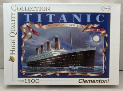 Rompecabezas Clementoni Titanic 1500 piezas nuevo sellado 31960 *Leer* Foto 1 de 4