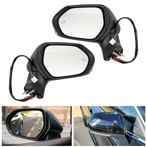 Espejo retrovisor lateral izquierdo y derecho para Toyota Camry 2018-2023 con intermitente eléctrico térmico - Imagen 1 de 23