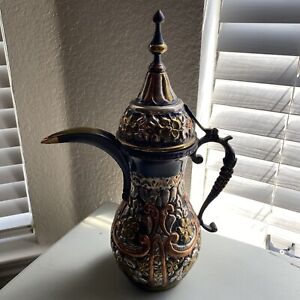 Vintage Islamic Copper Dallah Coffee Pot