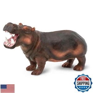 Safari Ltd. Hippopotamus Figurine - Lifelike, Hand-Painted 5" Model Figure -  - Picture 1 of 5